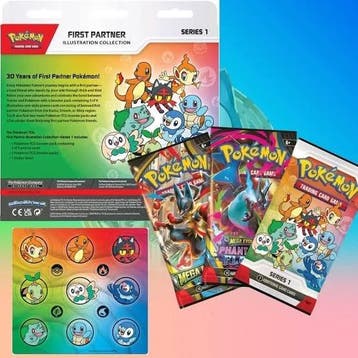 Pokémon - 1 Box - First Partner Illustration Collection -, Nieuw