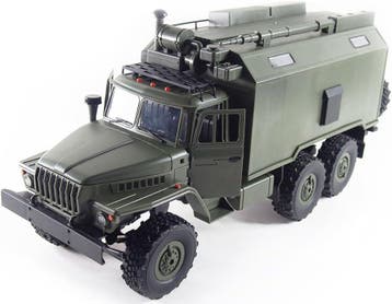 Militaire RC Truck Ural 1:16 | Tweede kansje | OP = OP, Hobby en Vrije tijd, Verzenden, Auto offroad, Overige typen, Zo goed als nieuw