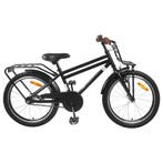 vidaXL Kinderfiets 22 Inch voor 7-12 jaar oud Zwart, Verzenden