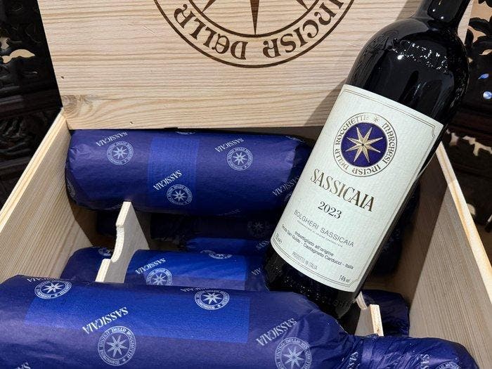 2023 Tenuta San Guido, Sassicaia - Bolgheri DOC - 6 Flessen, Collections, Vins