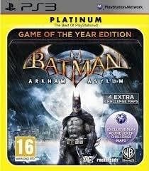 Batman Arkham Asylum Game of the year platinum (ps3 used, Ophalen of Verzenden