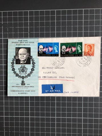 Hong Kong - Lot des meilleures FDC (First Day Covers) des, Gestempeld