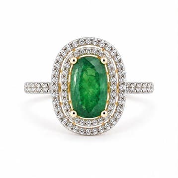 Zonder minimumprijs - Ring - 14 karaat Geel goud - 2.85ct.