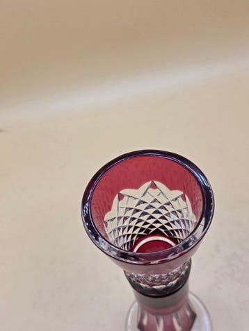 Val Saint Lambert - Vase - Cristal, Antiek en Kunst