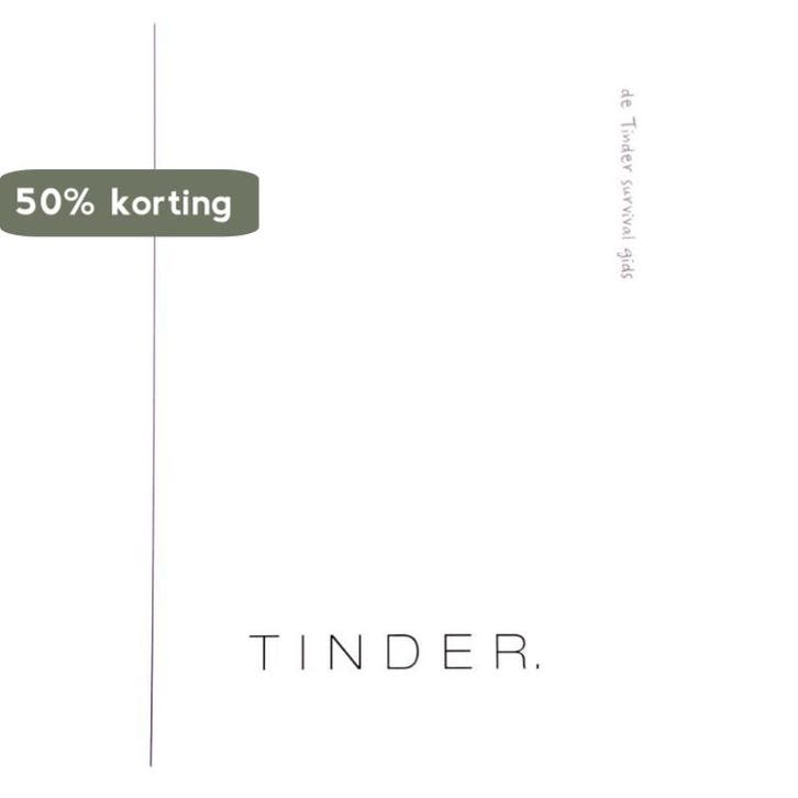Tinder / Stories op alfabet / T 9789082524208, Livres, Loisirs & Temps libre, Envoi