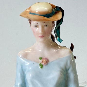 Franklin Mint - Sculpture, Winslow Homer Fresh Air - 19 mm, Antiek en Kunst