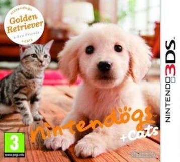 Nintendogs + Cats Golden Retriever & New Friends (3DS Games), Consoles de jeu & Jeux vidéo, Jeux | Nintendo 2DS & 3DS, Ophalen of Verzenden