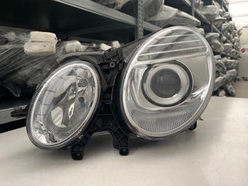 MERCEDES E KLASSE W211 LIFT HALOGEN KOPLAMP LINKS, Verzenden, Gebruikt, Mercedes-Benz