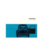1968 VOLKSWAGEN KEVER 1200 1300 1500 INSTRUCTIEBOEK NEDERL.., Ophalen of Verzenden