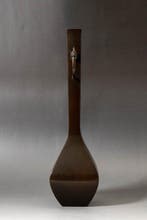 Bronzen vaas met mythische wezens als handvatten - Brons -, Antiek en Kunst