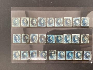 Belgique - Lot de médaillons, Postzegels en Munten, Postzegels | Europa | België, Gestempeld
