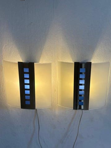 Massive - Wandlamp (2) - 80813/13 - Metaal, Glas