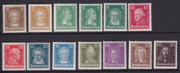 Duitse Rijk 1926/1928 - Samenstelling. - Michel:, Gestempeld