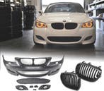 PARE CHOCS + CALANDRES BMW E60 03-07 LOOK M5 NOIR BRILLANT P, Verzenden, Nieuw