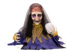 Halloween Figuur Waarzegster, Geanimeerd 50cm, Nieuw