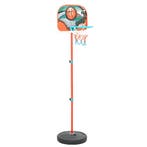 vidaXL Basketbalset draagbaar verstelbaar 133-160 cm, Verzenden, Nieuw