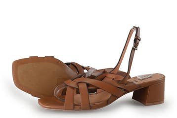 Bibi Lou Sandalen in maat 41 Cognac, Kleding | Dames, Overige kleuren, Verzenden, Bibi Lou, Sandalen of Muiltjes