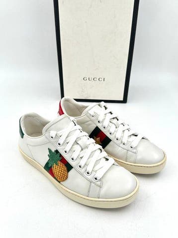 Gucci - Ace Pineapple Ladybug - Sneakers - Taille : EU 36.5, Vêtements | Hommes, Chaussures