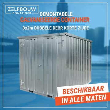 Container kopen | Beschikbaar in alle standaard formaten!