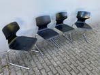 Flexform - Elmar Flototto - Chaise (3) - Bois, Acier, Chrome