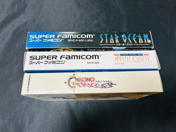 Nintendo - Super Famicom - RPG Lot 3 Games Complete in Box