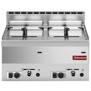 Friteuse | PRO 600 | Gas | 8+8L | 90°C/190°C | 13.6kW |, Verzenden