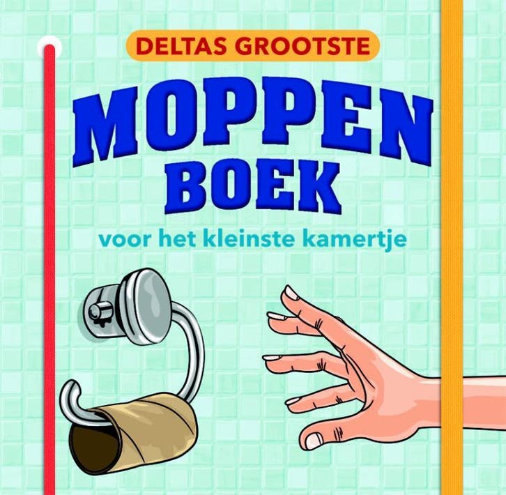 Deltas grootste moppenboek voor het kleinste kamertje, Boeken, Stripverhalen, Zo goed als nieuw, Verzenden