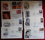 Wereld 1910/2000 - 750 FDC’s, omslag en postkaart, afkomstig, Postzegels en Munten, Gestempeld