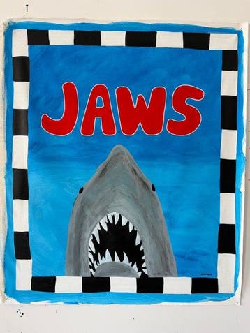 Johanne8 (1974) - JAWS - XL Painting