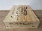 2022 Chateau Talbot - Saint-Julien Grand Cru Classé - 6, Nieuw
