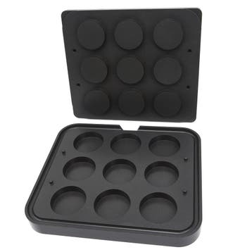 Tartelette Vorm Cilinder | Ø 80 mm | Hoogte 18 mm |, Verzenden, Nieuw in verpakking
