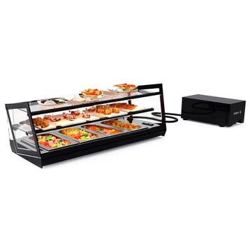 Tapasvitrine | KUBE | Zwart | 4x 1/3 GN | +2°C/+6°C |, Verzenden, Nieuw in verpakking