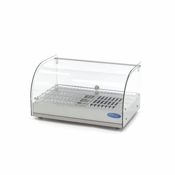 Warmhoudvitrine | 1 Glasdeur | 35 Liter Capaciteit | 1, Verzenden, Nieuw in verpakking