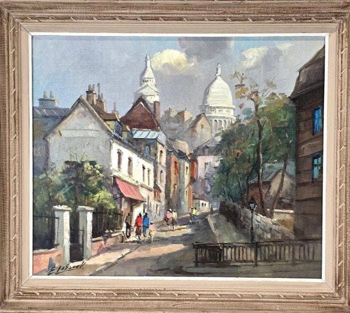 Ejner Larsen - Sacré-Cœur, Antiquités & Art, Art | Peinture | Moderne