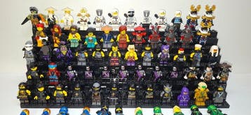 Lego Minifiguur - Ninjago - Lot de figurines LEGO NINJAGO, Nieuw