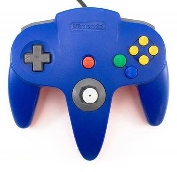 Originele Nintendo 64 Controller Blue, Verzenden