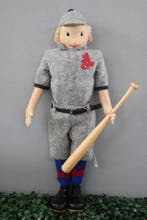 Steiff: Baseball speler, vilten figuur, 1995. - Ours en