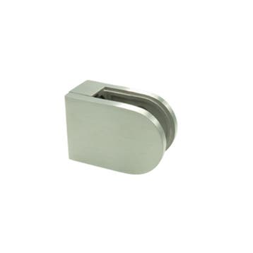 Balustrade glasklem 8 mm 63 x 45 mm (vierkante buis), Verzenden, Nieuw