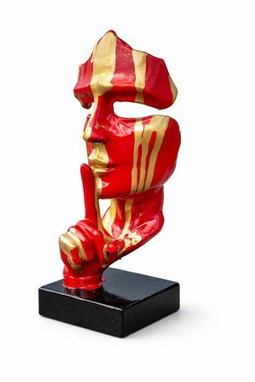 Statue, The Silence - 22 cm - polyrésine