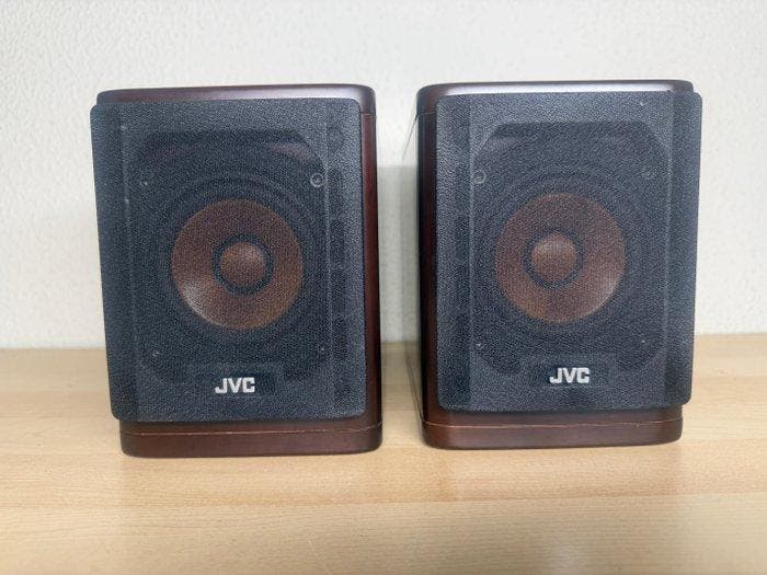 JVC - SP-EXAK1 Wood Cone Luidsprekerset, Audio, Tv en Foto, Radio's