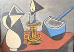 French School mid 20th Century - Cubist Still Life with