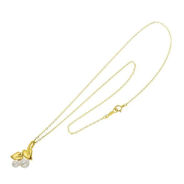 Mikimoto - Halsketting - 18 karaat Geel goud, Handtassen en Accessoires, Kettingen