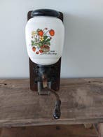 Koffiemolen - Keramiek, Hout - muurmodel