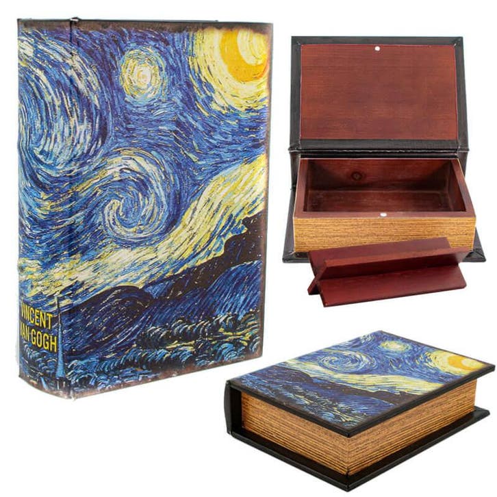 Stash Book Starry Night, Verzamelen, Rookartikelen, Aanstekers en Luciferdoosjes, Nieuw, Verzenden