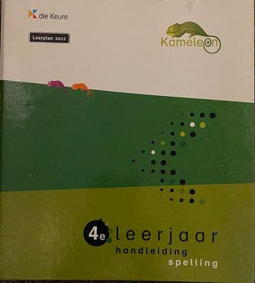 Kameleon Handleiding Spelling 4e leerjaar (thema 1-4), Boeken, Verzenden, Nieuw