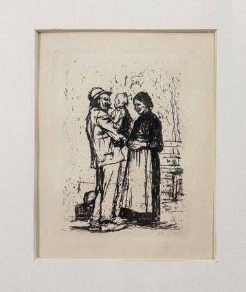 Käthe Kollwitz (1867-1945) - Begrüßung aus Pan V