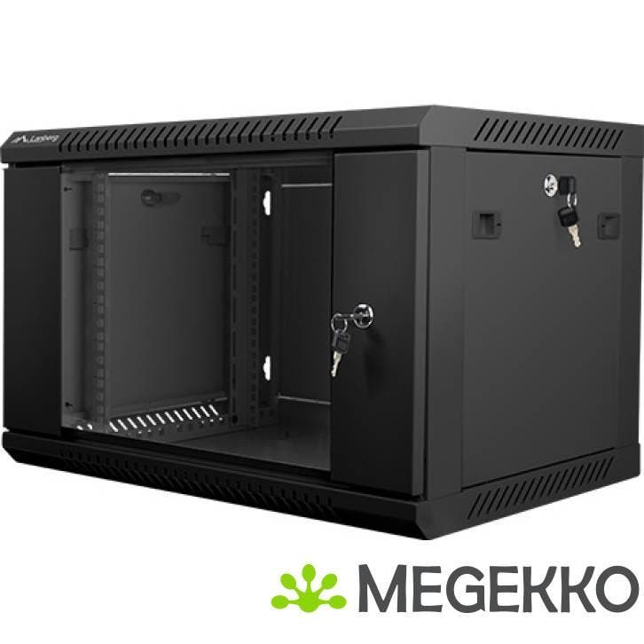 Lanberg WF01-6406-10B rack 6U Wandrek Zwart, Informatique & Logiciels, Boîtiers d'ordinateurs, Envoi