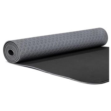 Yogamat Premium TPE - Antraciet, Sport en Fitness, Ophalen of Verzenden, Nieuw