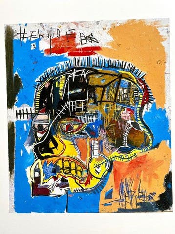 Jean-Michel Basquiat (1960-1988) - Untitled (Skull), 1981