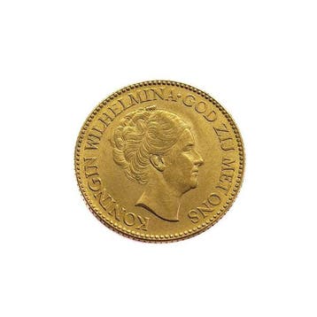 Nederland. Wilhelmina. 10 Gulden 1927